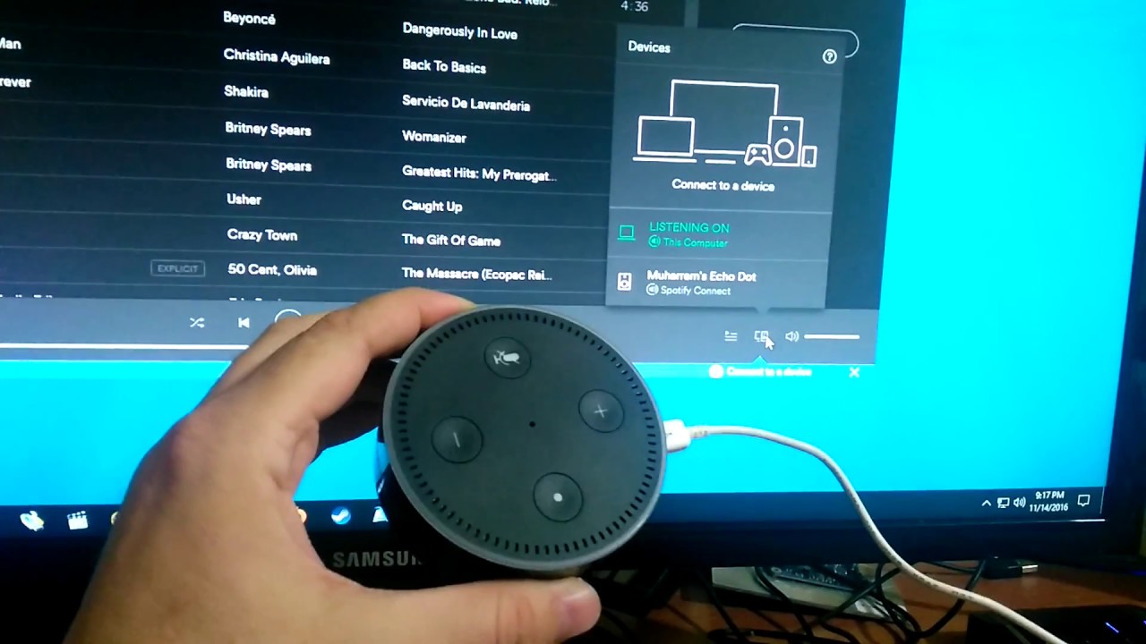 Free Echo Dot With Spotify Premium